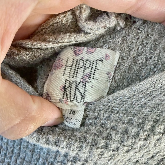 Hippie Rose Knitted Sweater Medium - Picture 4 of 5